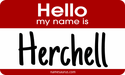 Hello my name is Herchell png download