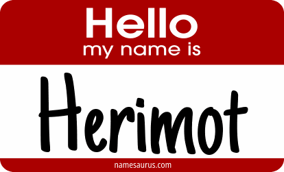 Hello my name is Herimot png download