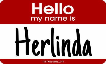 Hello my name is Herlinda png download