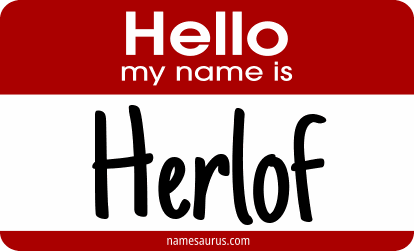 Hello my name is Herlof png download
