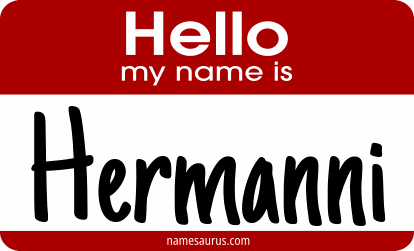 Hello my name is Hermanni png download