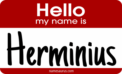 Hello my name is Herminius png download