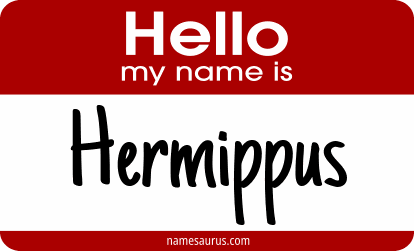 Hello my name is Hermippus png download