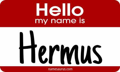 Hello my name is Hermus png download