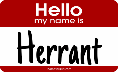 Hello my name is Herrant png download