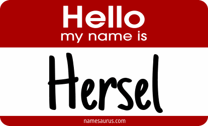 Hello my name is Hersel png download