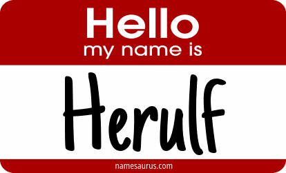 Hello my name is Herulf png download
