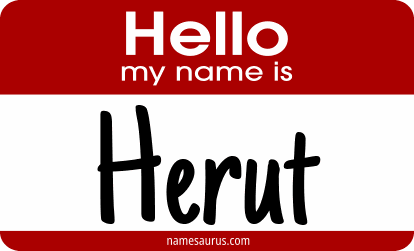 Hello my name is Herut png download