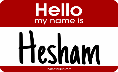 Hello my name is Hesham png download