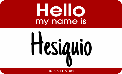 Hello my name is Hesiquio png download
