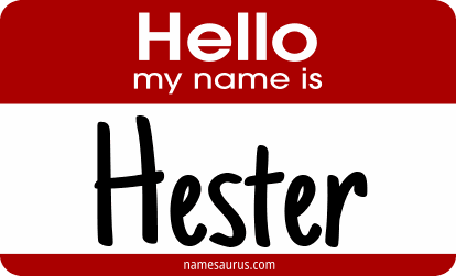 Hello my name is Hester png download