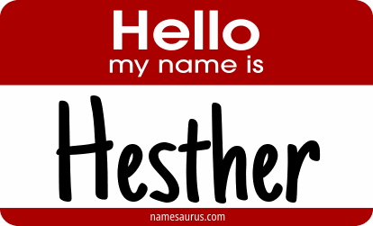 Hello my name is Hesther png download