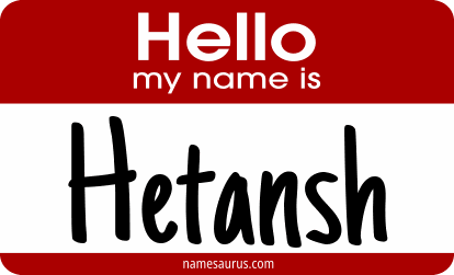 Hello my name is Hetansh png download