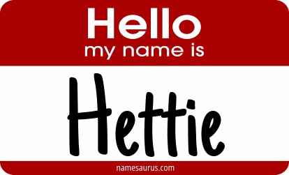 Hello my name is Hettie png download