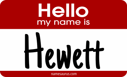 Hello my name is Hewett png download