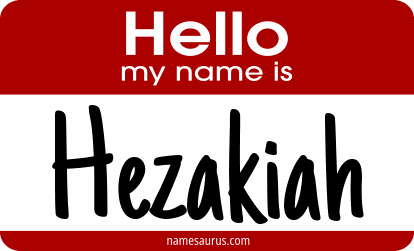 Hello my name is Hezakiah png download