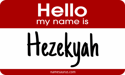 Hello my name is Hezekyah png download