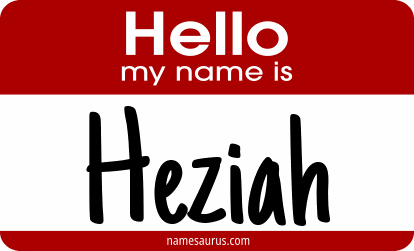 Hello my name is Heziah png download