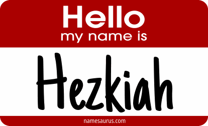 Hello my name is Hezkiah png download