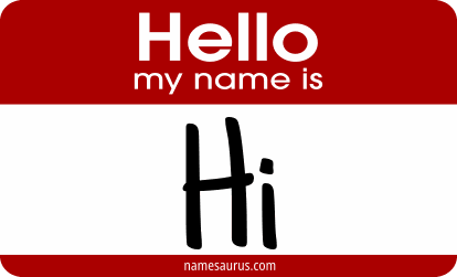 Hello my name is Hi png download