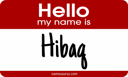 Hello my name is Hibaq png download