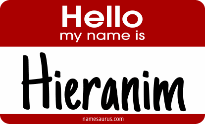 Hello my name is Hieranim png download