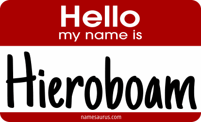 Hello my name is Hieroboam png download