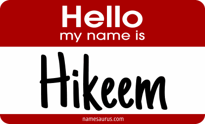 Hello my name is Hikeem png download