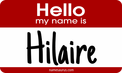 Hello my name is Hilaire png download