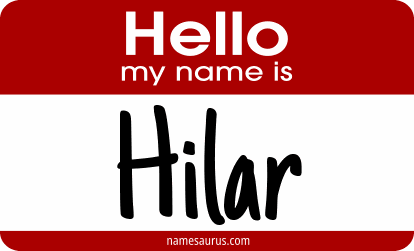 Hello my name is Hilar png download