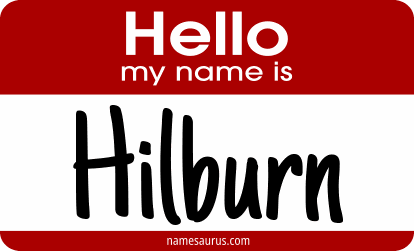Hello my name is Hilburn png download