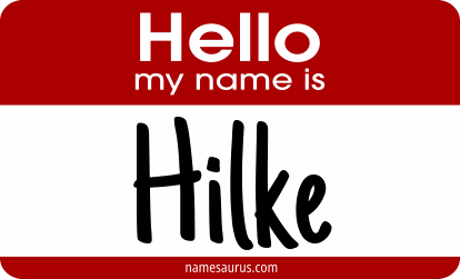 Hello my name is Hilke png download