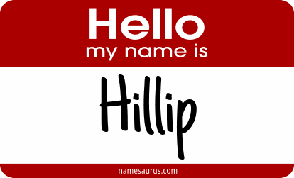 Hello my name is Hillip png download
