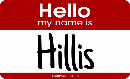 Hello my name is Hillis png download