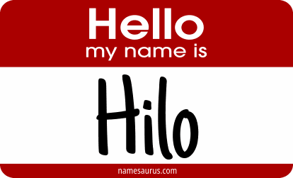 Hello my name is Hilo png download