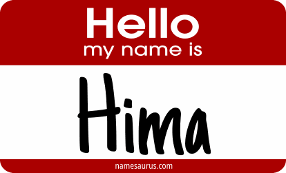 Hello my name is Hima png download
