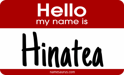 Hello my name is Hinatea png download