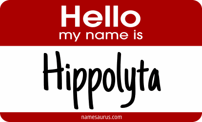 Hello my name is Hippolyta png download