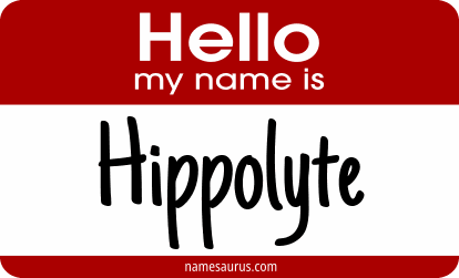 Hello my name is Hippolyte png download