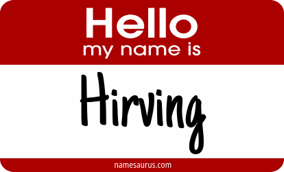 Hello my name is Hirving png download