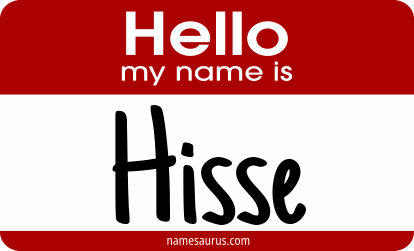 Hello my name is Hisse png download