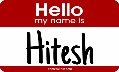 Hello my name is Hitesh png download