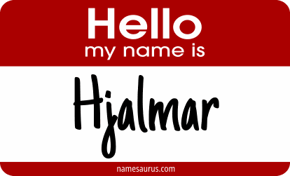 Hello my name is Hjalmar png download