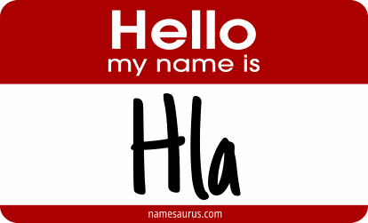 Hello my name is Hla png download