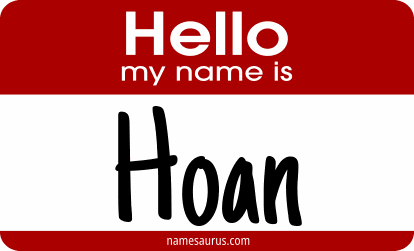 Hello my name is Hoan png download