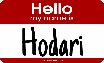 Hello my name is Hodari png download