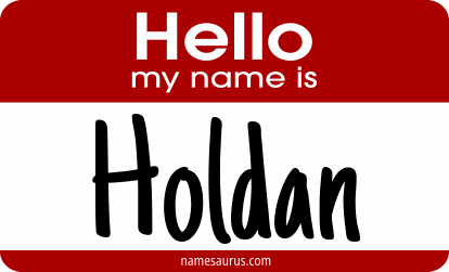 Hello my name is Holdan png download