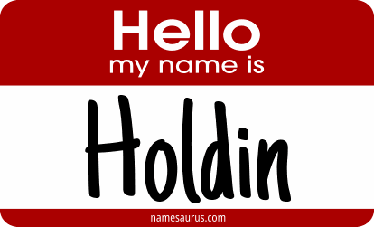 Hello my name is Holdin png download