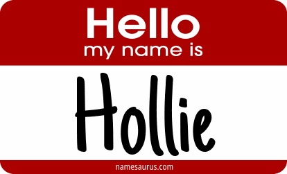 Hello my name is Hollie png download
