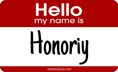 Hello my name is Honoriy png download